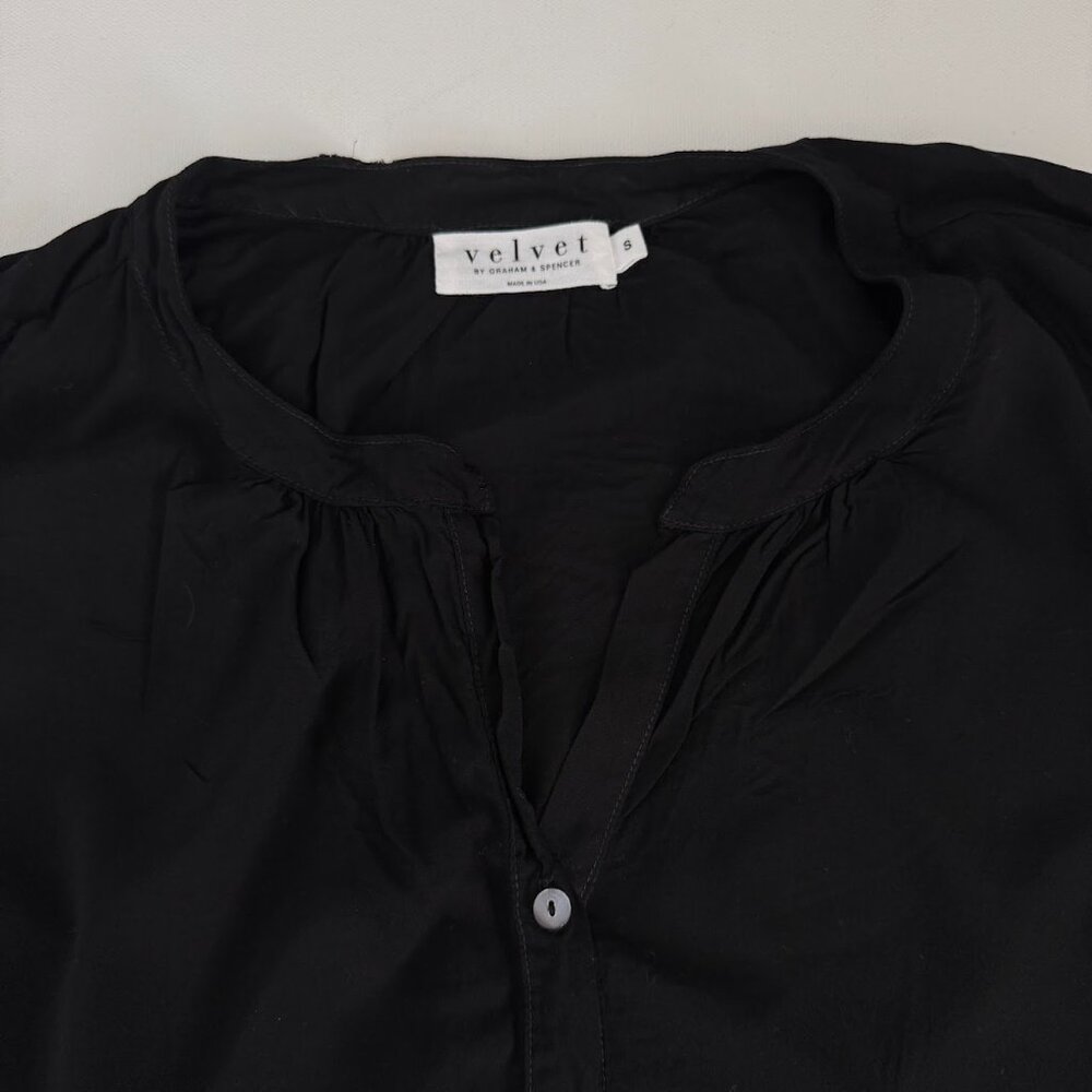 Velvet Graham Spencer Black Jumpsuit Casual Travel Minimalist One Piece S - Picture 6 of 12